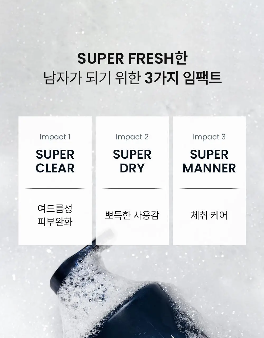 [등드름/체취케어] 낫포유 지성피부전용 등드름/가드름 클리어 올인원 바디워시 포맨 500ml 상세페이지 22